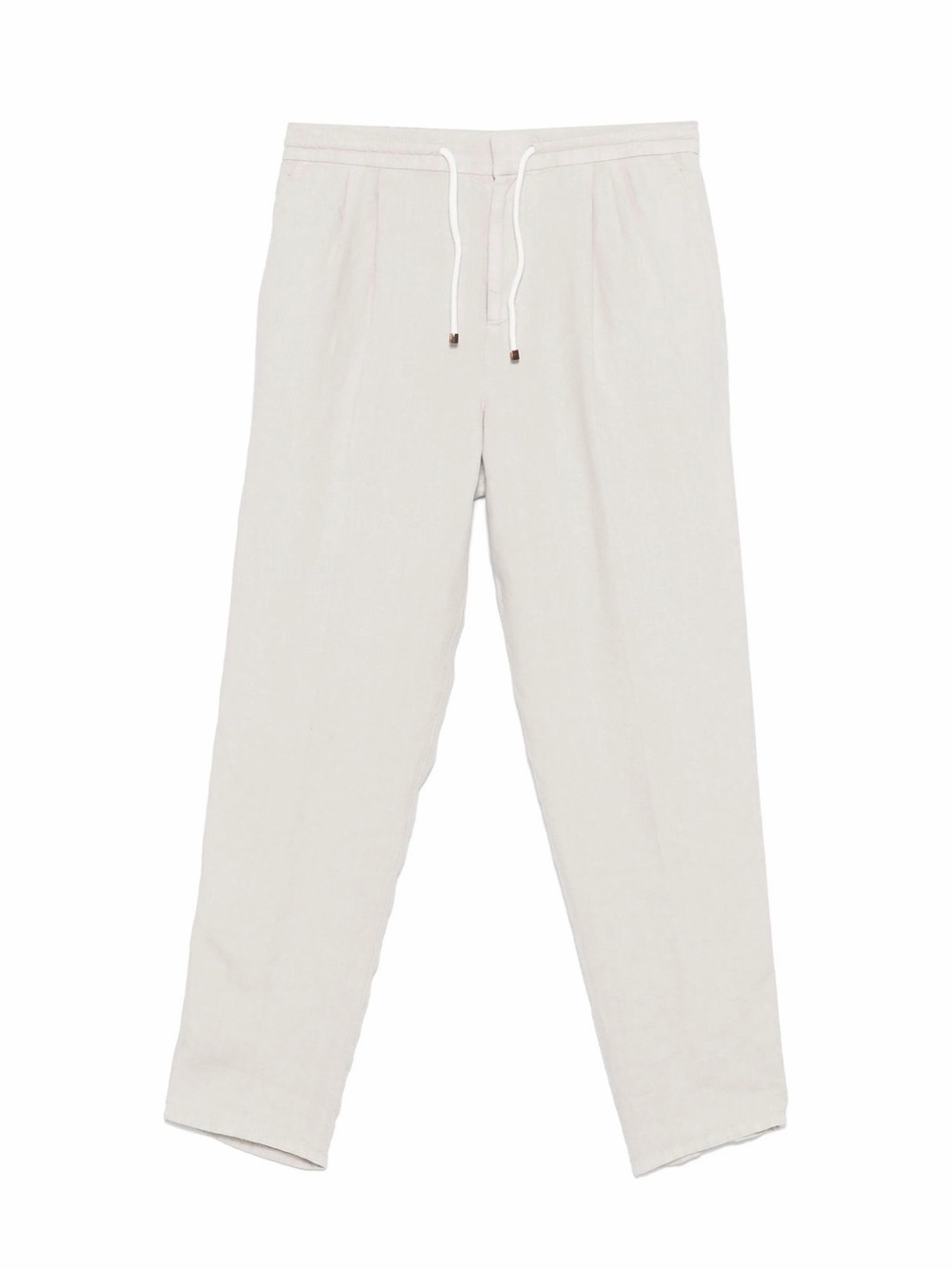 Brunello Cucinelli White Linen Pants - Picture 2 of 6